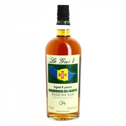 Rhum de Madère Engenhos do Norte 6 ans, IGP Madeira Agricole Rum 70 cl