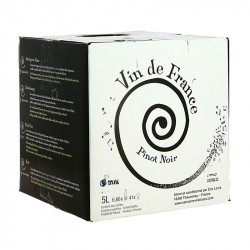 Pinot Noir par ERIC LOUIS Bag in Box de 5 Litres