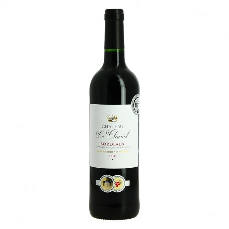 Château Le CLAIRIOT 2018 Bordeaux Rouge 75 cl