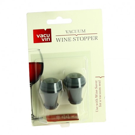 VACUVIN Lot de 2 Bouchon Wine Stopper