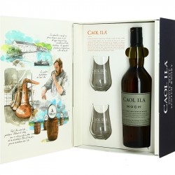 CAOL ILA MOCH en Coffret + 2 verres ISLAY Single Malt Whisky 70 cl