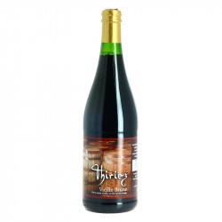 Bière Vieille Brune par la Brasserie THIRIEZ 75 cl