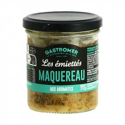 Les Emiettés de MAQUEREAU aux aromates par Gastromer 170 gr