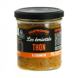 Les Emiettés de THON à l'Escabèche par Gastromer 170 gr