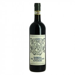 BARBERA Del Monferrato Superiore 2019 par le domaine GAUDIO 75 cl