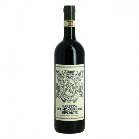 BARBERA Del Monferrato Superiore 2019 par le domaine GAUDIO 75 cl