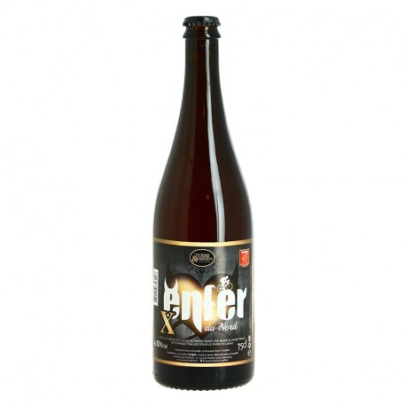 Bière ENFER du NORD X Bière Blonde Triple 10° 75 cl