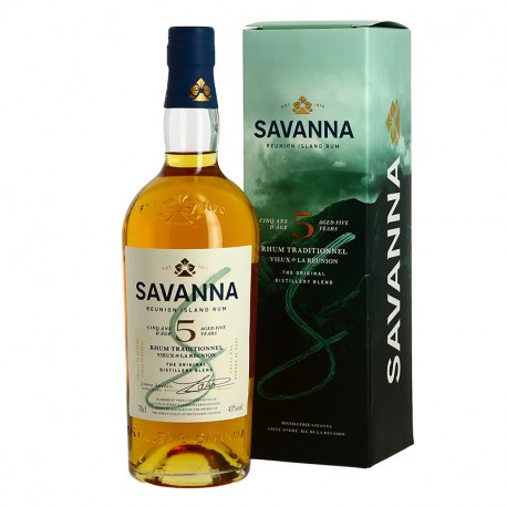 SAVANNA 5 Ans Rhum de la Réunion
