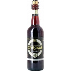 Bière CAROLUS CLASSIC Bière Brune Belge 75 cl