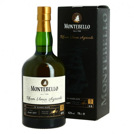 Montebello Rhum Vieux 8 ans 70 cl