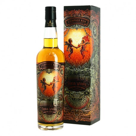 Whisky FLAMING HEART 2022 par Compass Box 7th Edition 70 cl