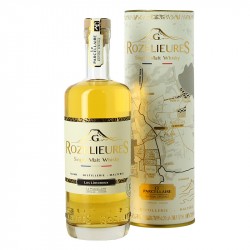 Whisky ROZELIEURES Parcellaire BLANCHES TERRES Sol Limoneux 70 cl