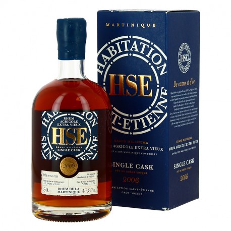 Rhum HSE 2006-2022 Single Cask Rhum Hors D'Age 50cl