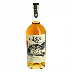 Irish Whiskey FLAMING PIG Black Cask 70 cl