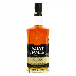 Rhum Saint  JAMES VSOP Très Vieux Rhum Agricole de Martinique 70 cl