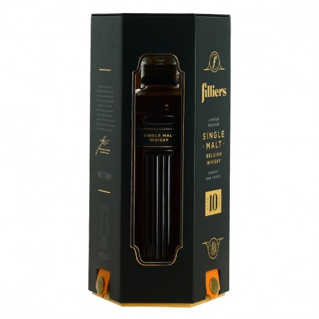 Whisky FILLIERS 10 Ans Single Malt Belge 70 cl