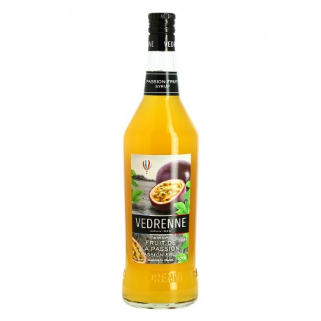 Sirop VEDRENNE Fruit de la PASSION 1Litre