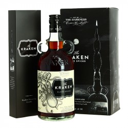 Rhum The KRAKEN Black Spiced Rum Rhum Epicé + Bougies