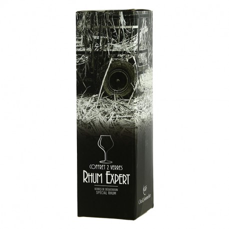 Coffret 2 Verres RHUM EXPERT