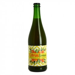 Bière CITRUS BONUS Bière Pale Ale à la Clémentine par la Brasserie Thiriez 75 cl