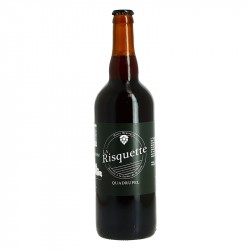 Bière La RISQUETTE QUADRUPLE 75 cl