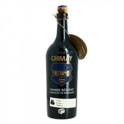 Bière Trappiste CHIMAY Grande Réserve Finition en fût de WHISKY 10.5° 75 cl