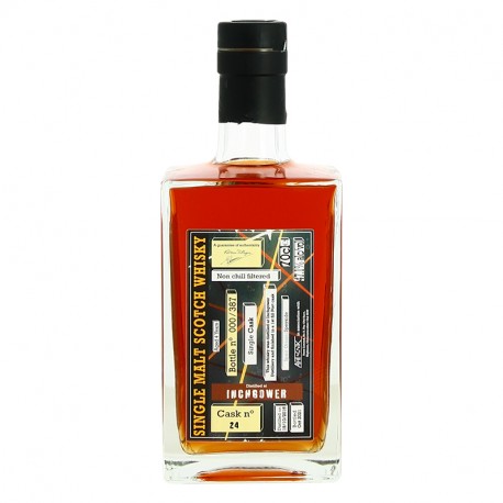 Whisky ART N CASK INCHGOWER Single Malt Scotch Whisky vieilli en fût de Porto70 cl