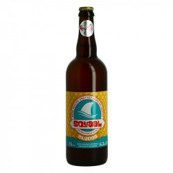 SQUAAL Bière Blonde Brassée à Wasquehal par la brasserie Waale 75 cl
