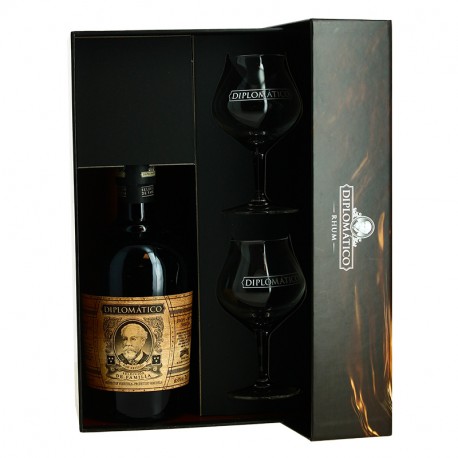 Rhum DIPLOMATICO Seleccion de Familia + 2 Verres Rhum du Vénezuela
