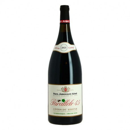 Paralléle 45 Bio en Magnum Paul Jaboulet Ainé Côtes du Rhône Rouge
