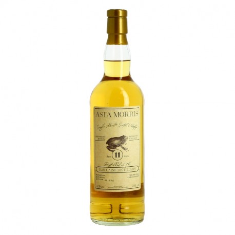 Whisky DAILUAINE 11 ans d'âge 2011-2022 par Asta Morris 70 cl 52°