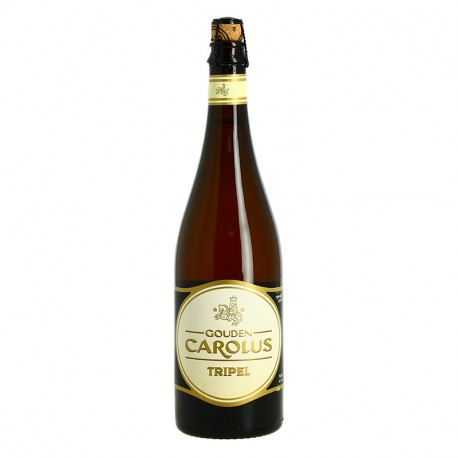 CAROLUS  Bière Belge TRIPLE 75 cl 9°