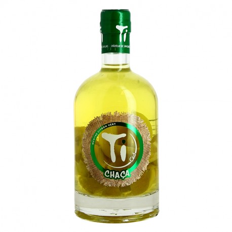 CACHACA Arrangée MENTHE CITRON VERT par les Rhums de Ced 70 cl