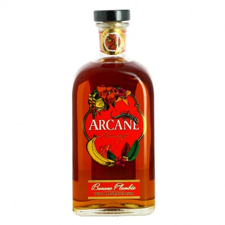 ARCANE Rhum Arrangé BANANE FLAMBEE 70 cl