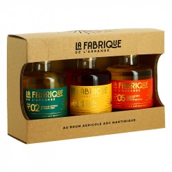 La FABRIQUE Coffret de 3 X 20 cl de Rhum Arrangé