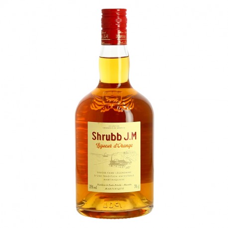 SHRUBB par Rhum JM Liqueur d'Orange 70 cl