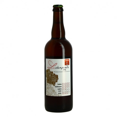 LINTEMPORELLE Bière IPA 75 cl