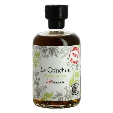 Le CRINCHON Distillat de Bière par la Brasserie Lintemporelle 50 cl