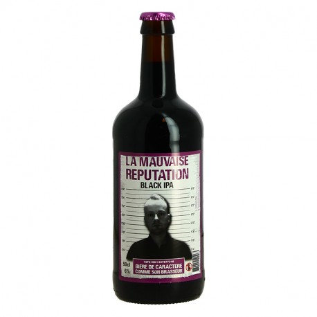 Bière la MAUVAISE REPUTATION Black IPA 50 cl
