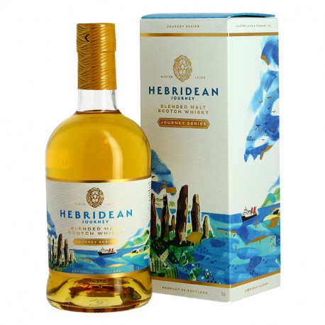 HUNT HEBRIDEAN Journey par Hunter Laing Blended Scotch Malt Whisky 70 cl