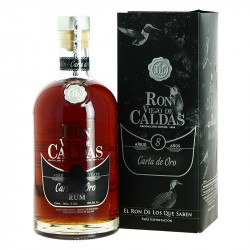 RON VIEJO de CALDAS 8 Ans Carta de Oro Rhum de Colombie 70 cl