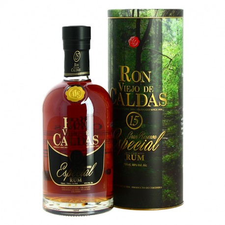 RON VIEJO de CALDAS 15 ans Gran Reserva Especial Rhum de Colombie 70 cl