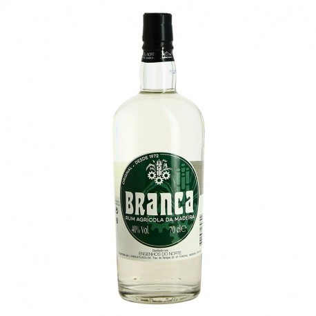 BRANCA Rhum Agricole Blanc de Madère 40° 70 cl