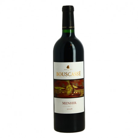 Menhir Vin Rouge du Sud-Ouest Chateau Bouscassé par Alain Brumont