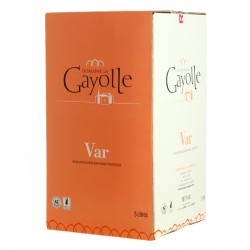 BIB de vin Rosé IGP VAR du Domaine La GAYOLLE 5 Litres
