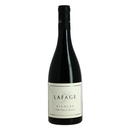 Domaine LAFAGE Cuvée Nicolas 2021 75cl IGP Côtes Catalanes