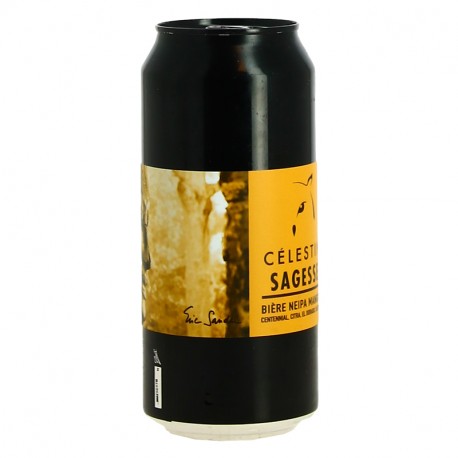 Bière Célestin SAGESSE Bière Cocktail Double NEIPA Mangue 44 cl