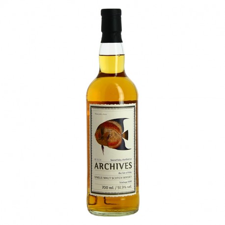 ARCHIVES Single Malt Whisky SECRET ISLAY 31 ans 1990-2022 70CL 51.9° Fishes of SAMOA