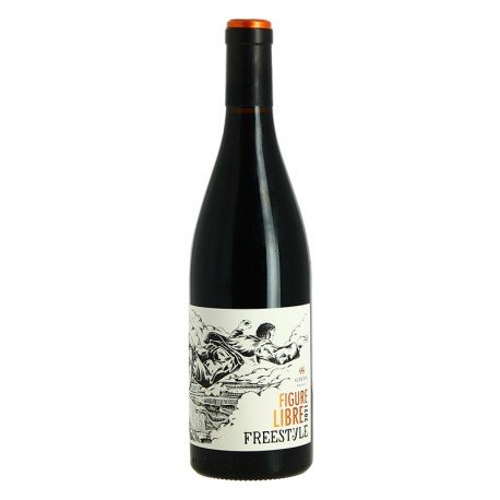 Domaine GAYDA Figure Libre Vin Rouge BIO 2021 FREESTYLE 75 cl