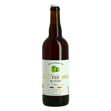 La TRONETTE Bière Blanche 75 cl 5°